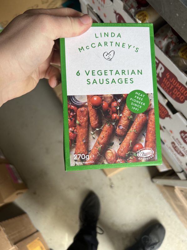 Box of Veggie Sausages